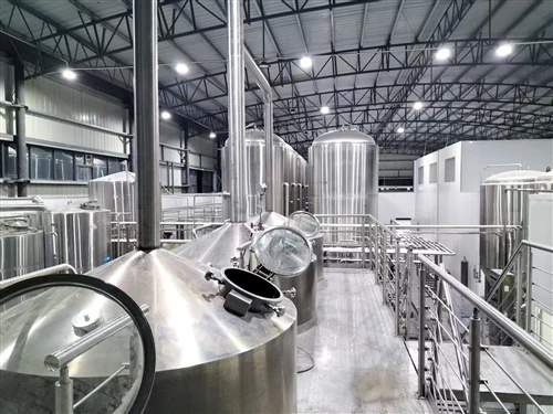 Dehui Brewing achève le déménagement d'une-usine entière de brasserie